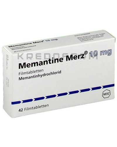 Мемантин раствор, таблетки ● Memantine