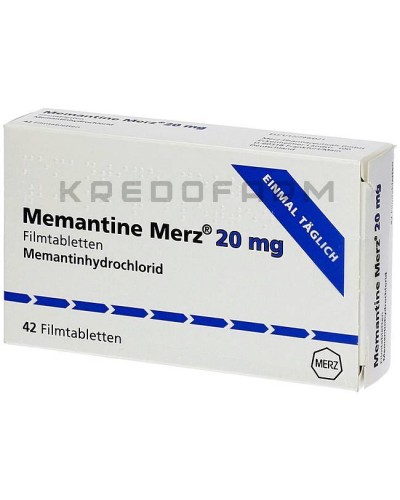 Мемантин раствор, таблетки ● Memantine