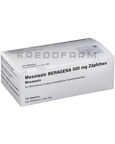 Месалазин пена, суппозитории, таблетки ● Mesalazin