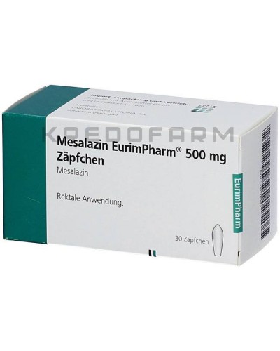 Месалазин пена, суппозитории, таблетки ● Mesalazin