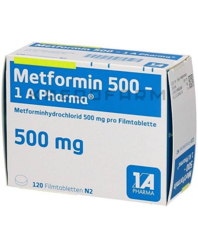 Метформін таблетки ● Metformin