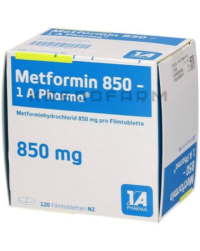 Метформін таблетки ● Metformin