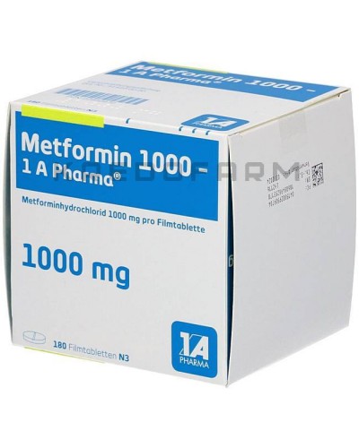 Метформін таблетки ● Metformin