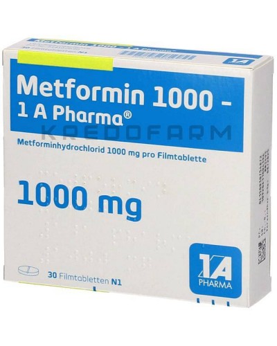 Метформін таблетки ● Metformin