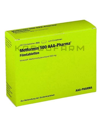 Метформін таблетки ● Metformin