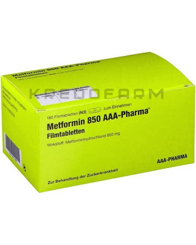 Метформін таблетки ● Metformin