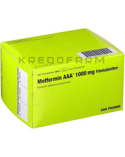 Метформін таблетки ● Metformin