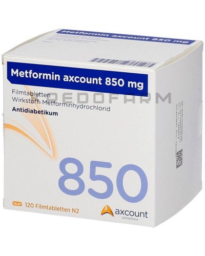 Метформін таблетки ● Metformin