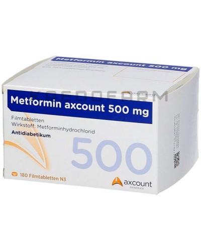 Метформін таблетки ● Metformin