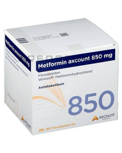 Метформін таблетки ● Metformin