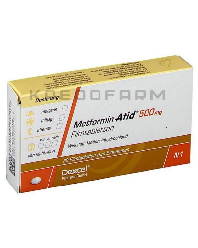 Метформін таблетки ● Metformin