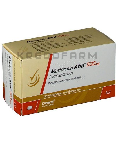 Метформін таблетки ● Metformin