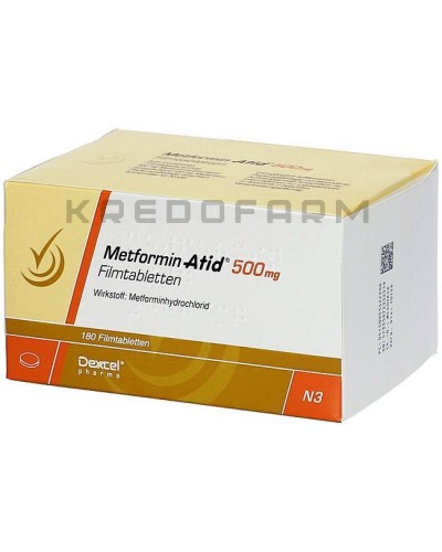 Метформін таблетки ● Metformin