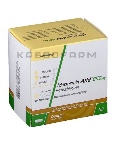 Метформін таблетки ● Metformin