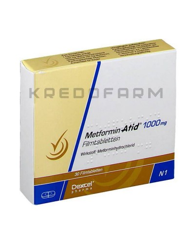 Метформін таблетки ● Metformin