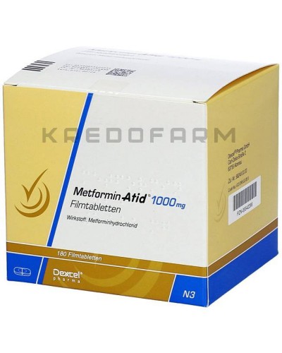 Метформін таблетки ● Metformin