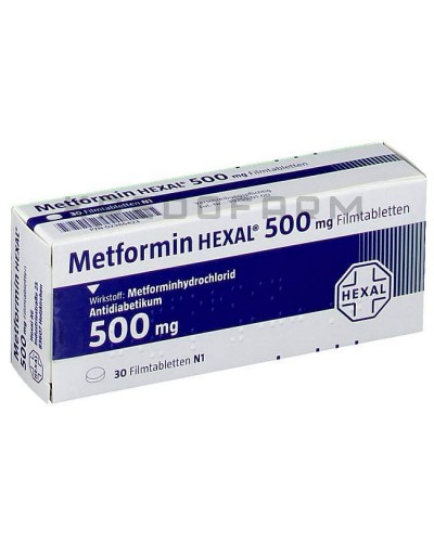 Метформін таблетки ● Metformin