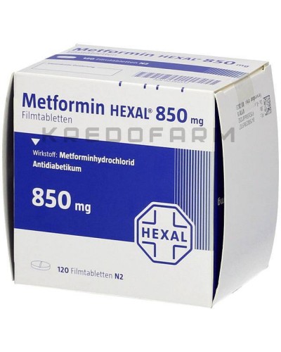 Метформін таблетки ● Metformin