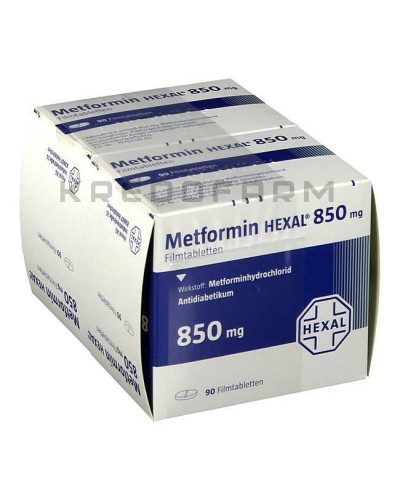 Метформін таблетки ● Metformin