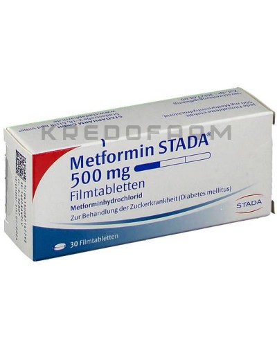 Метформін таблетки ● Metformin