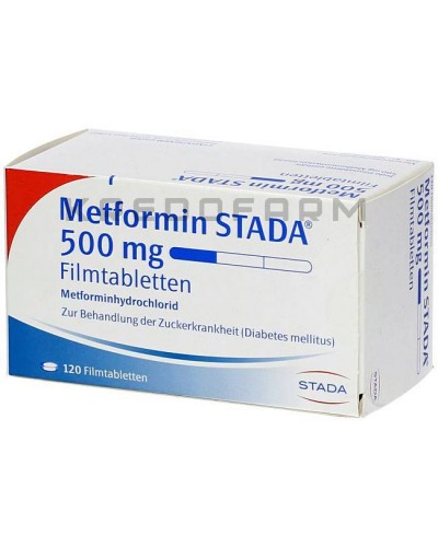 Метформін таблетки ● Metformin