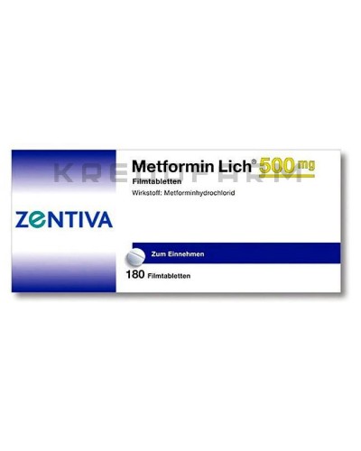 Метформін таблетки ● Metformin