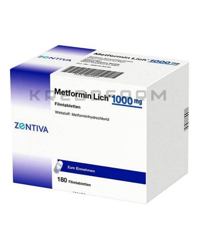 Метформін таблетки ● Metformin