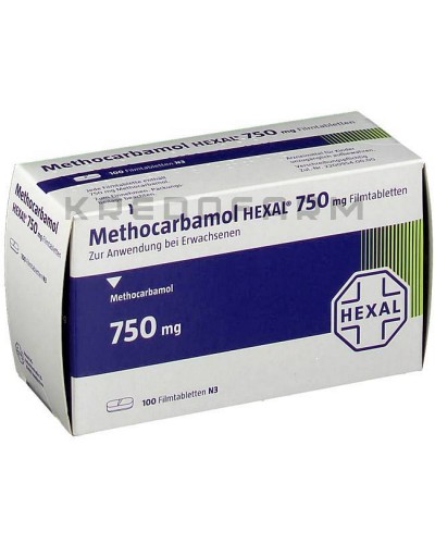 Метокарбамол таблетки ● Methocarbamol