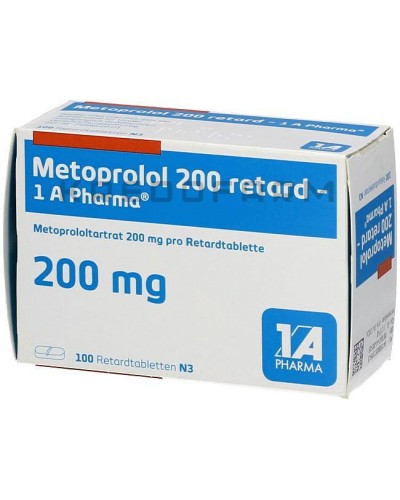 Метопролол раствор, таблетки ● Metoprolol