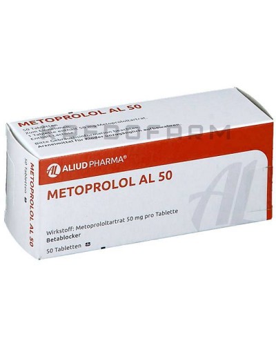 Метопролол раствор, таблетки ● Metoprolol