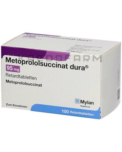 Метопрололсукцинат таблетки ● Metoprololsuccinat