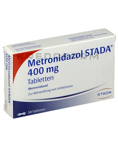 Метронидазол раствор, таблетки ● Metronidazol