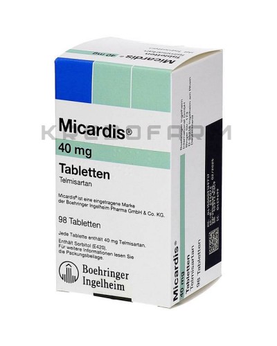 Микардис таблетки ● Micardis