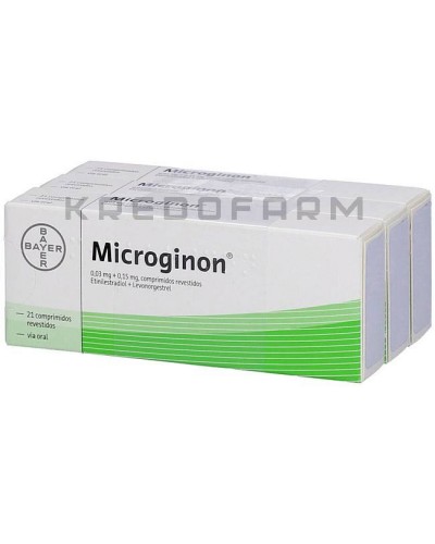 Мікрогінон таблетки ● Microginon