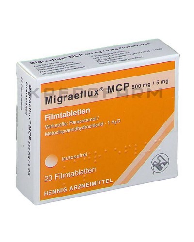 Мигрефлюкс Мцп таблетки ● Migraeflux Mcp