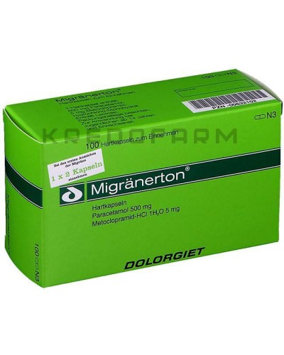 Мигренертон капсулы ● Migraenerton