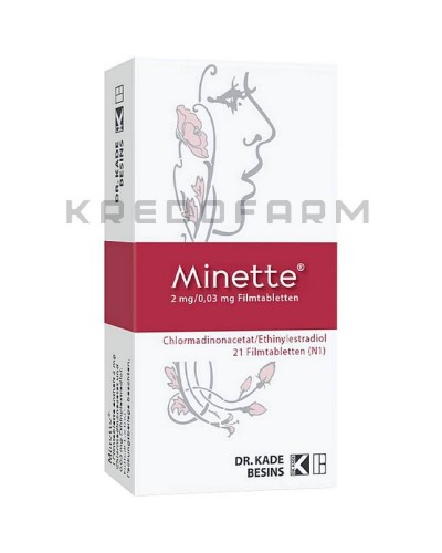 Минетте таблетки ● Minette