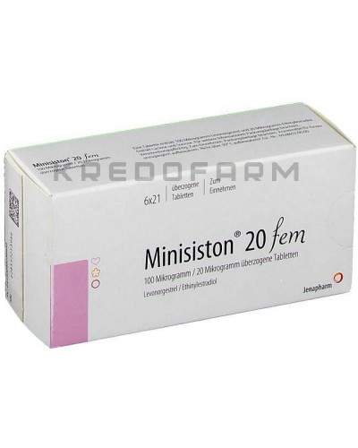 Минизистон таблетки ● Minisiston