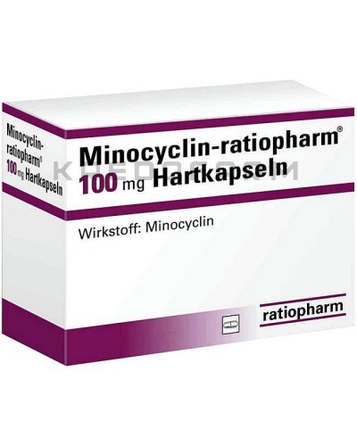 Миноциклин капсулы ● Minocyclin