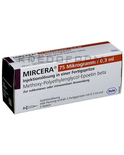 Мирцера раствор, шприци ● Mircera