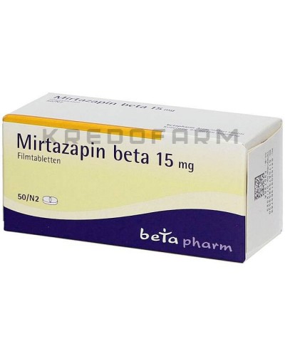 Миртазапин таблетки ● Mirtazapin