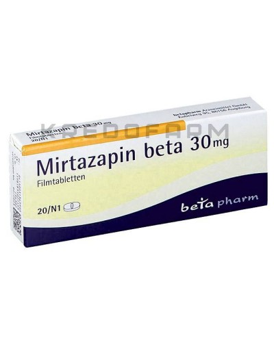 Миртазапин таблетки ● Mirtazapin