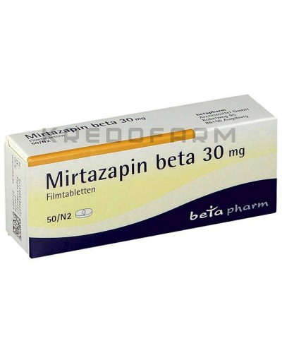 Миртазапин таблетки ● Mirtazapin