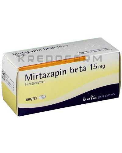 Миртазапин таблетки ● Mirtazapin