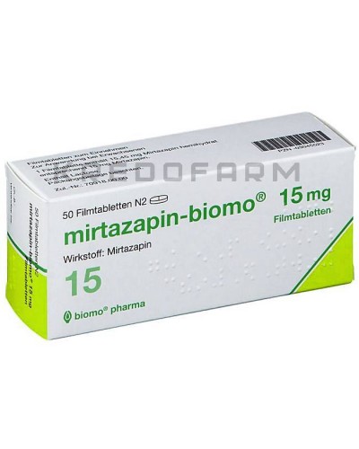 Миртазапин таблетки ● Mirtazapin