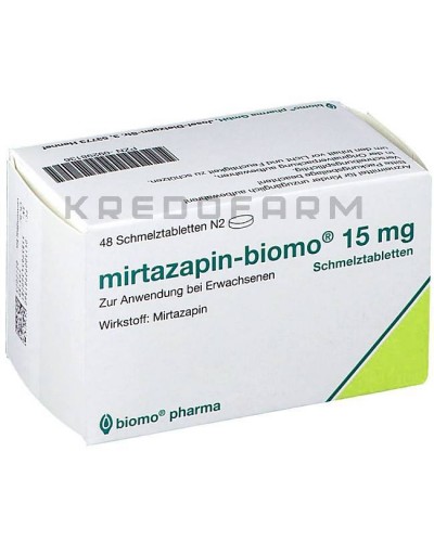 Миртазапин таблетки ● Mirtazapin