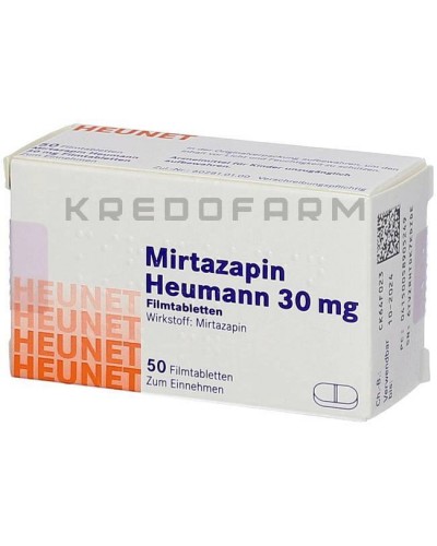 Миртазапин таблетки ● Mirtazapin