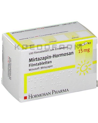 Миртазапин таблетки ● Mirtazapin