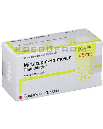 Миртазапин таблетки ● Mirtazapin