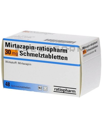 Миртазапин таблетки ● Mirtazapin